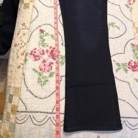 AG Adriano Goldschmied Jeans The Jodi Crop High-Rise Slim Flare Size 32 - Picture 13 of 13